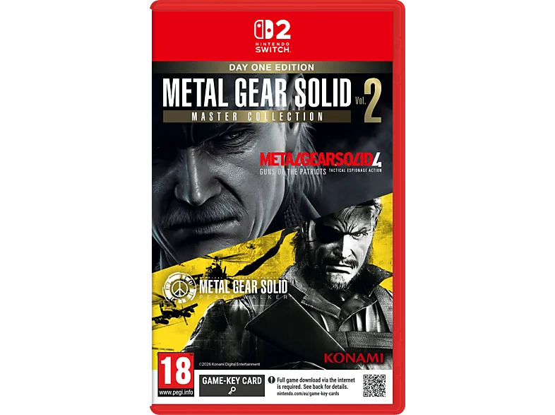 Nintendo Switch 2 Metal Gear Solid: Master Collection Volume (Game Key Card) (imagen 1 de 3)