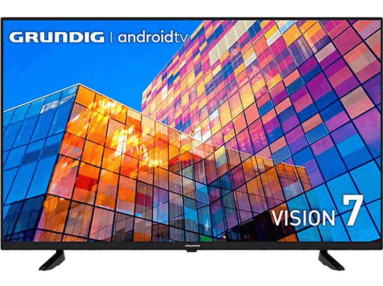 TV LED 43" - Grundig 43GFU7800B, UHD 4K, QuadCore, Smart TV, Android Negro