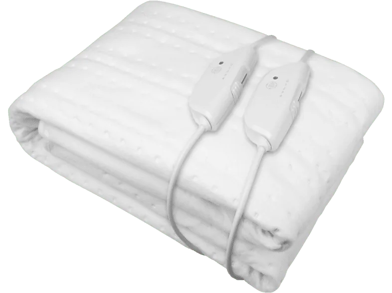 Calientacamas - Medisana 61230 King Size HU 676, 200 W, 4 niveles de temperatura, Extra grande, Blanco