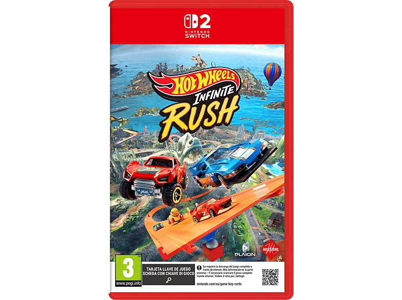 Nintendo Switch 2 Hot Wheels Infinite Rush (Game Key Card)