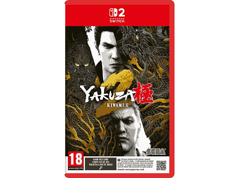 Nintendo Switch 2 Yakuza Kiwami (Game Key Card)
