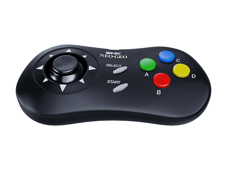 Gamepad - Koch Media NEOGEO AES+ Gamepad, Inalámbrico, Negro