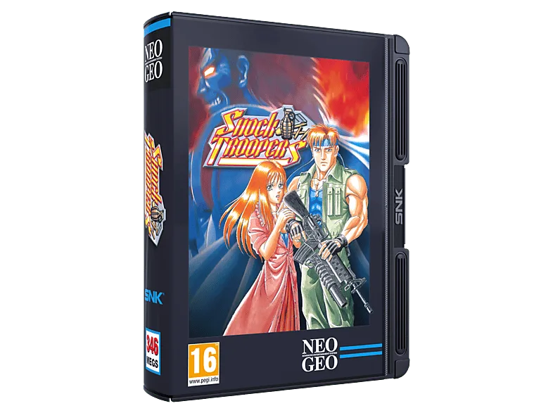 Cartucho juego retro Neo Geo: Shock Troopers (imagen 1 de 3)