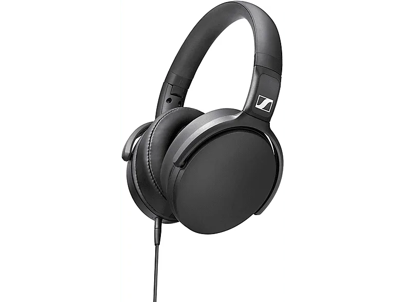 Auriculares - Sennheiser HD 400S, Control remoto, Negro