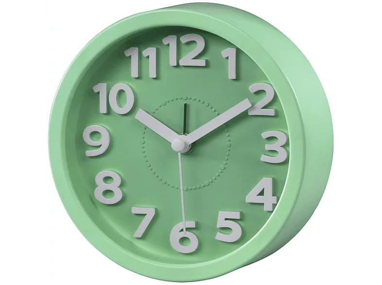 Despertador - Hama Retro, Vintage, Alarma, Analógico, Pila AA, Verde