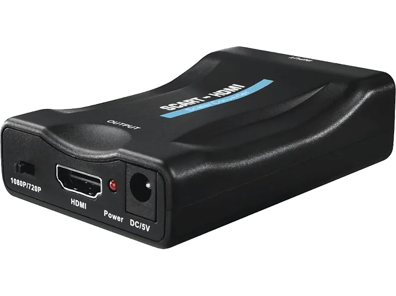 Convertidor - Hama 00121775, Euroconector a HDMI™, Negro