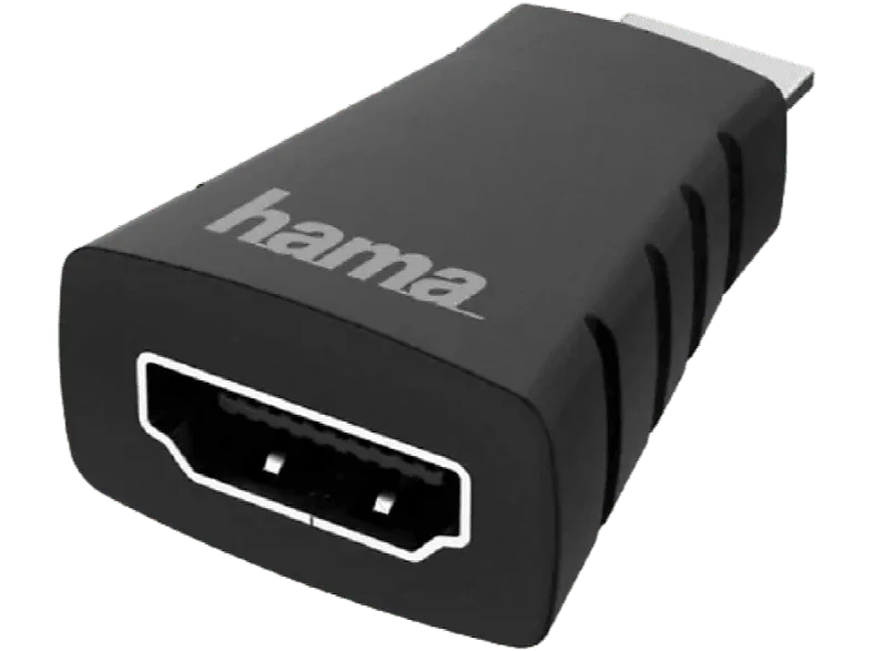 Adaptador - Hama 00200347, HDMI, Mini-HDMI,4 K Ultra-HD, Negro