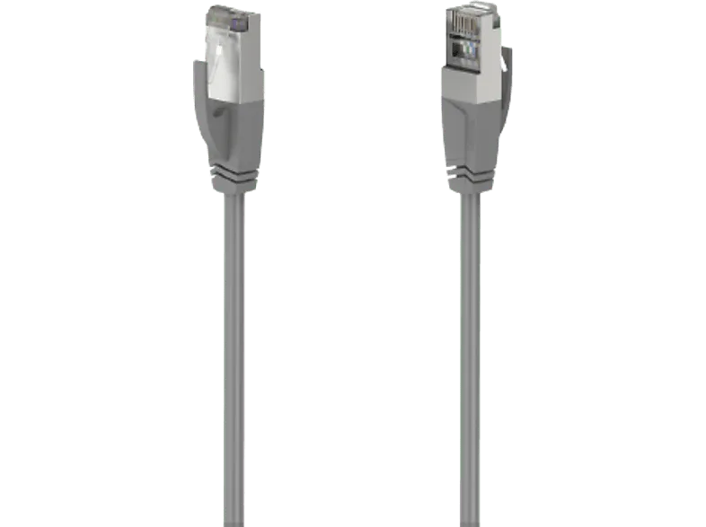 Cable de red - Hama 00200670, 5 m, Cat-5e, 1Gbit/s, F/UTP, Gris