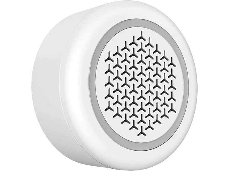 Alarma - Hama 00176590, Inteligente, Con sirena, WiFi, Sensor de movimiento, Compatible con asistentes, Blanco