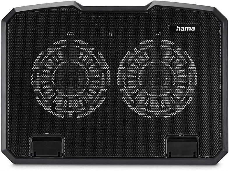 Soporte de refrigeración - Hama 00126806, USB-A, Ajustable en altura/Antideslizante, 25 dB(A), Negro