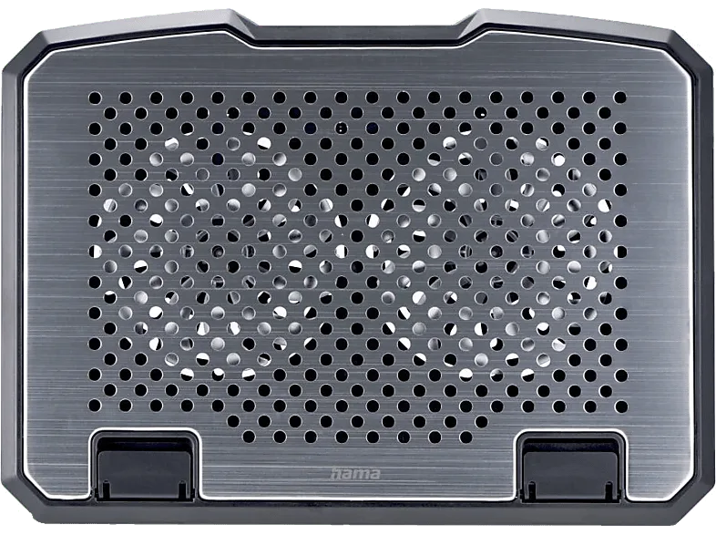 Soporte de refrigeración - Hama 00126807, Soporte, 25 db(A), Ajustable en altura, Antideslizante, Conector USB Tipo A, Negro