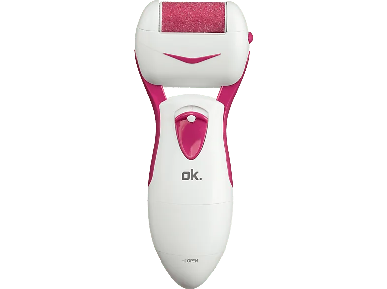 Limador de durezas - ok. OCL 1241, Removedor callos, IPX 4 impermeable, Blanco/Rosa