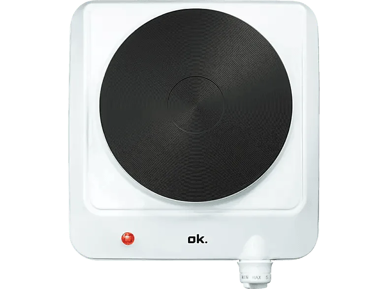 Placa modular - ok. OSP 1520 W, Inducción, 1500 180 mm, 1 zona, Control mecánico, Esmaltado, Blanco