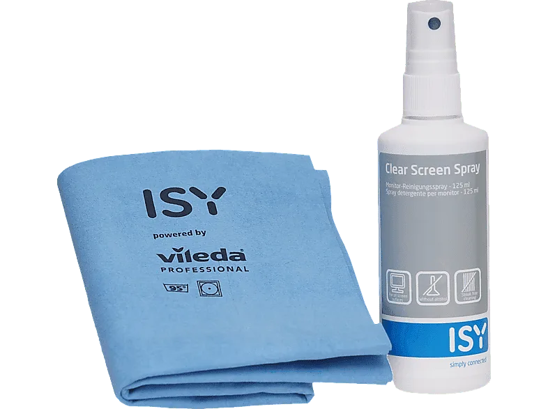 Spray limpiador - ISY ICL-4000-1, Pantallas, 125 ml