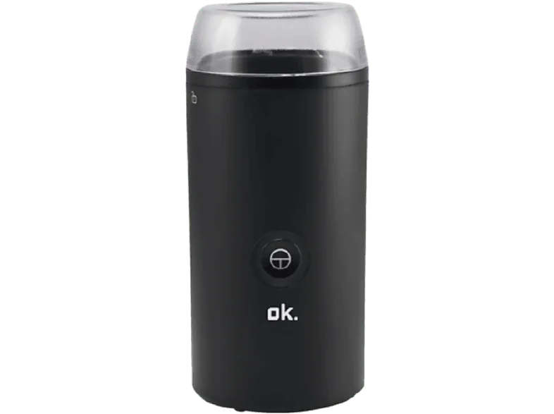 Molinillo de café - ok. OGC 1821 B, 180 W, Capacidad 70 g, Negro
