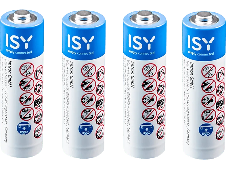 Pilas AAA - ISY IBA-1004, Alcalina, 1.5V, 4 unidades