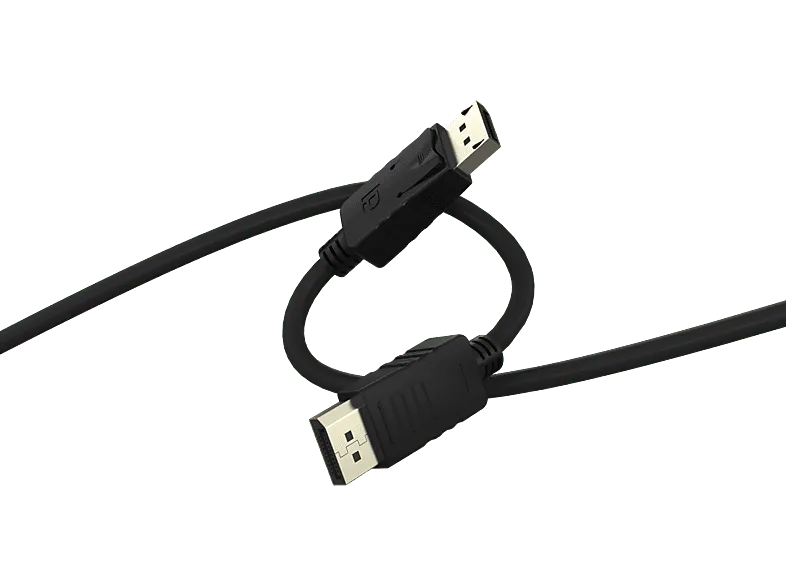 Cable adaptador - ISY IDP-1015, Compatibilidad Universal, 1.5m, 21.6 Gbps, Negro