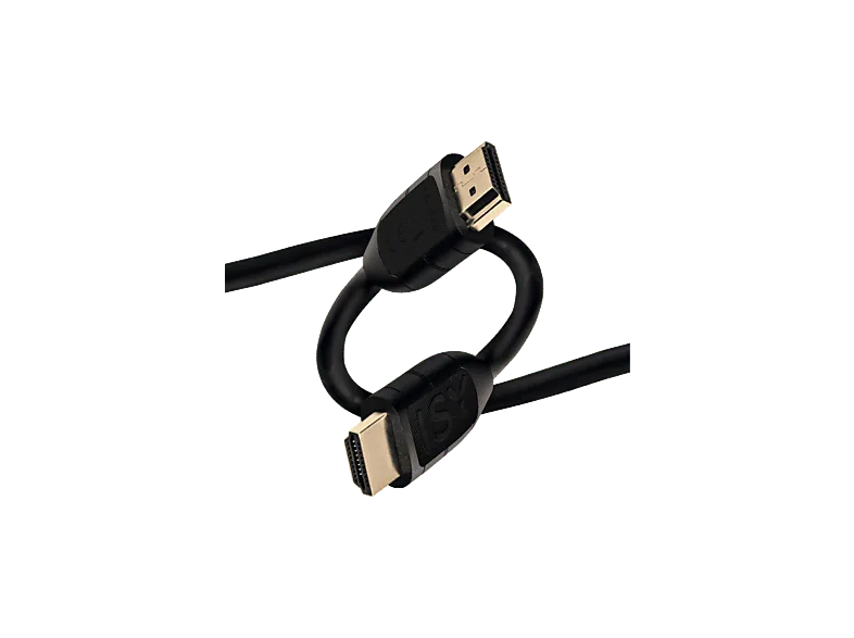 Cable HDMI - ISY IHD 1015, 1.5m, 2.0 in a out, High Speed 4K, Negro