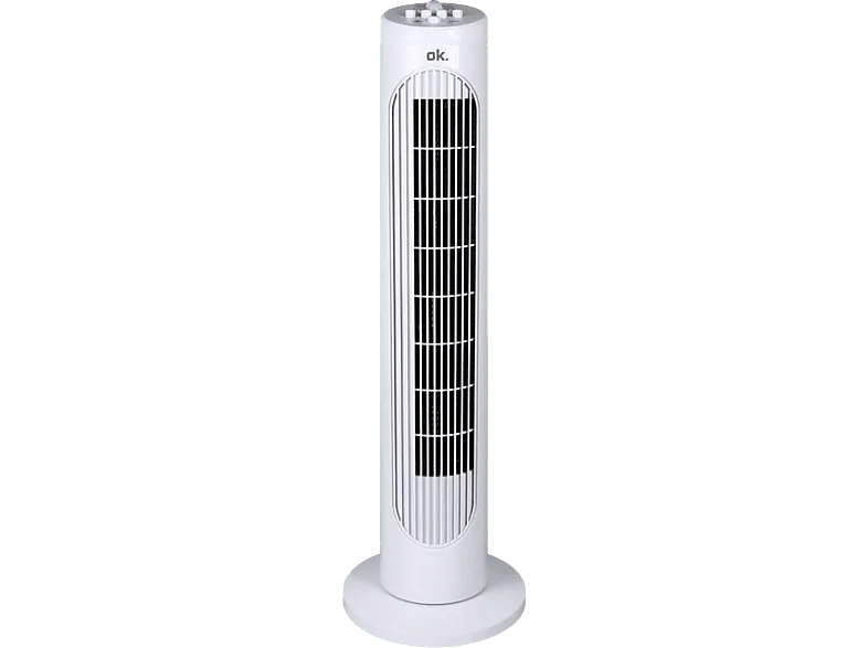 Ventilador de torre - ok. OTF 785023 ES, 50 W, 3 velocidades, 5.21 m³/h, Blanco
