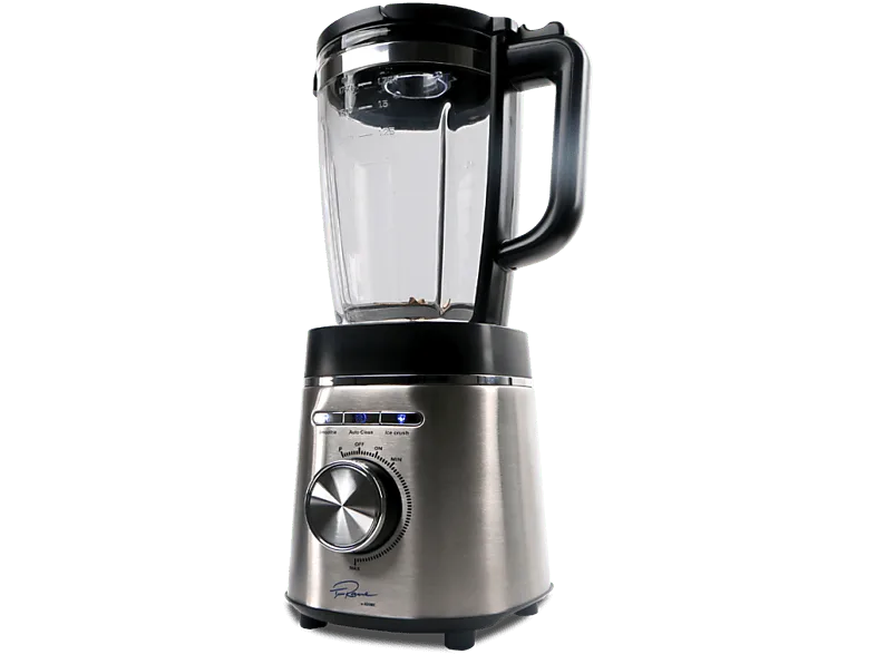 Batidora de vaso - KOENIC KBL-TR 141724 M, 1400 W, 1.75 l, Espátula, Cuchilla 6 Alas, Pica Hielo, Inox
