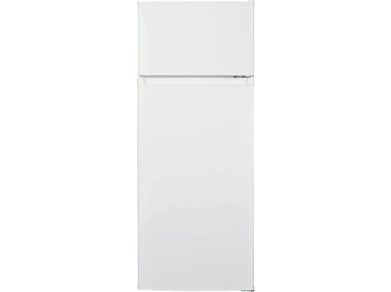 Frigorífico dos puertas - ok. OFK 471 E W, PW58BM, 142.5 cm, 206 l, Pies ajustables, Blanco