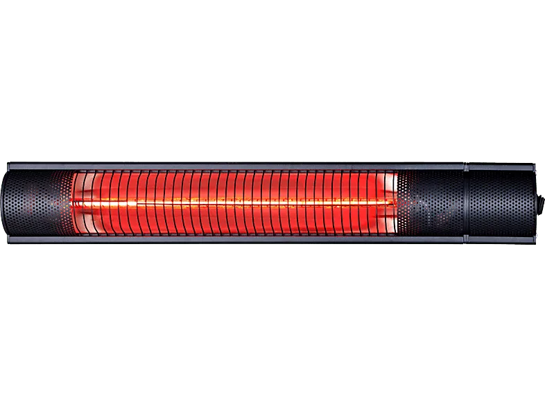 Estufa eléctrica - OK OPH 206324 ES, 2000 W, Para Pared/Techo, IP55, Negro