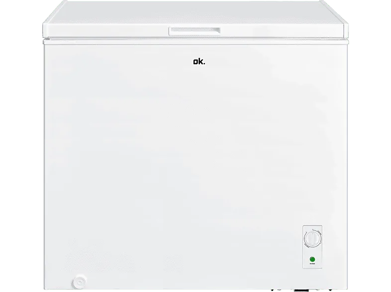 Congelador horizontal - ok. OFZ 171 E W, 198 l, 84.5 cm, Control temperatura, 4 estrellas, Blanco