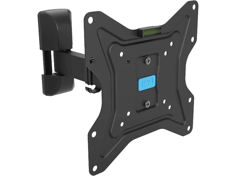 Soporte TV - ISY ITV 3000, 19"a 48", VESA de 200 x mm, Full motion, Giratorio, pivotante, inclinable, Distancia a pared 6.2 cm, Negro