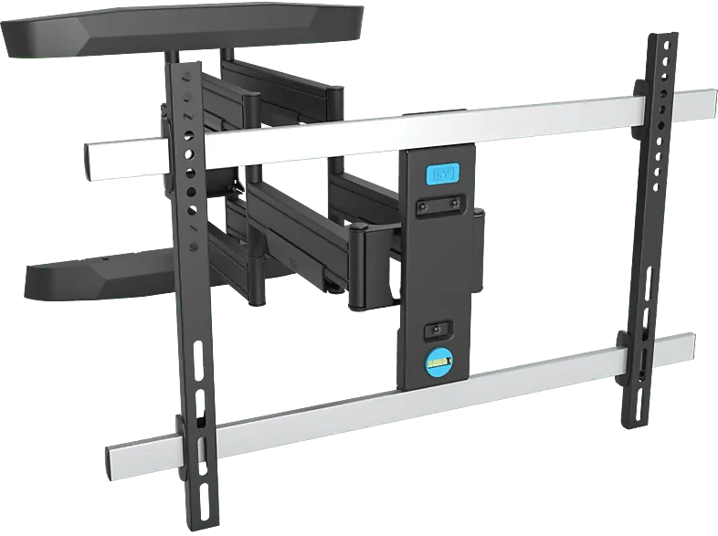 Soporte TV - ISY ITV 3600, De 48"- 85", VESA max. 600 x 400 mm, Carga máx. 50 kg, Full Motion, Negro