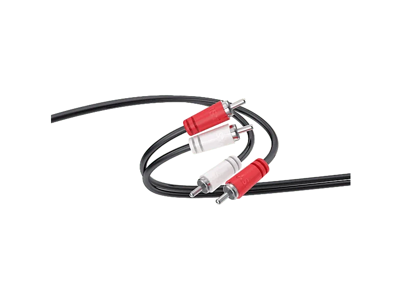 Cable audio - ISY IAU-1019, 1.5 m, Negro