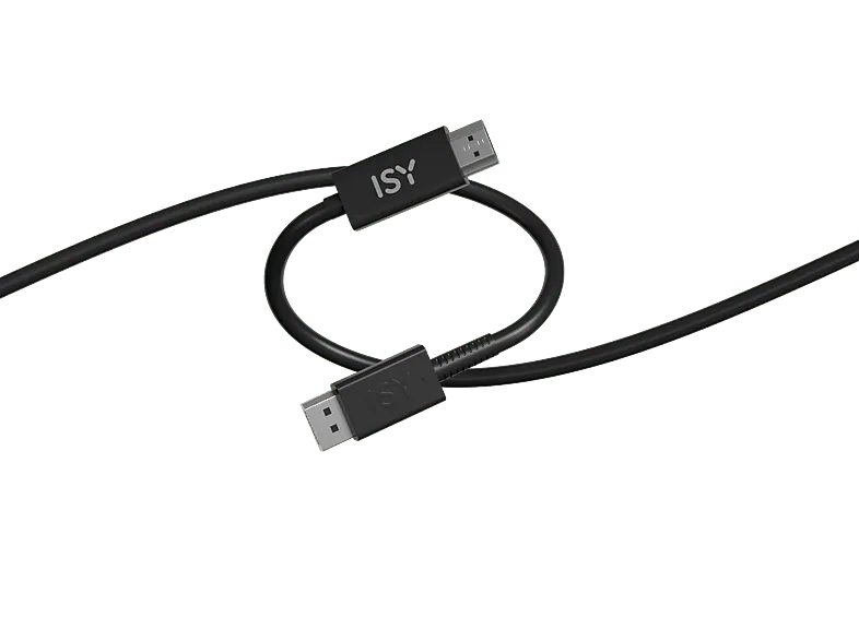 Cable HDMI - ISY IDP-1032, 1.5m, DisplayPort 1.2 a HDMI, 4K, Plug & Play, Negro