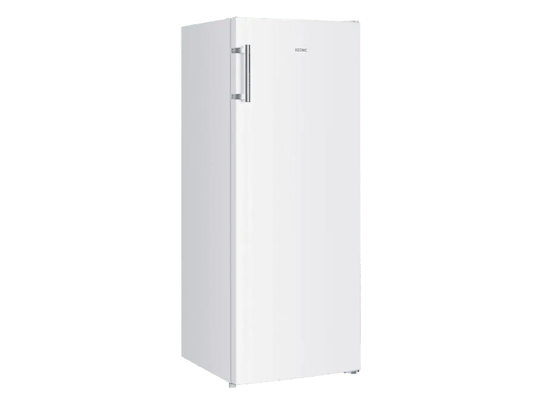 Congelador vertical - KOENIC KFZ 411 D NF W, 161 l, No Frost, 142.3 cm Altura, Inverter, Función de Congelación Rápida , Pantalla Digital, Blanco
