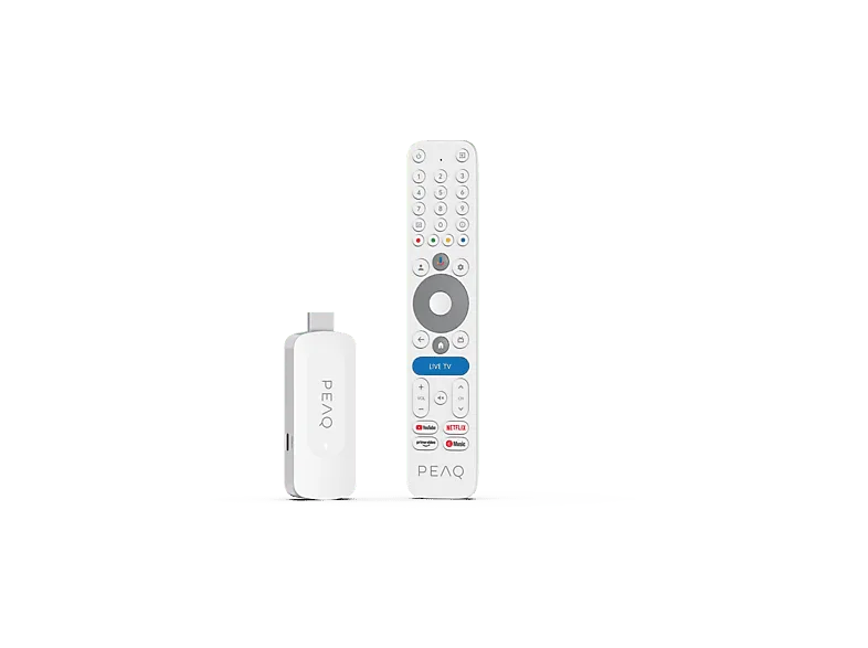 Mando a distancia - PEAQ PGS 1000, 8GB, Full HD, Blanco