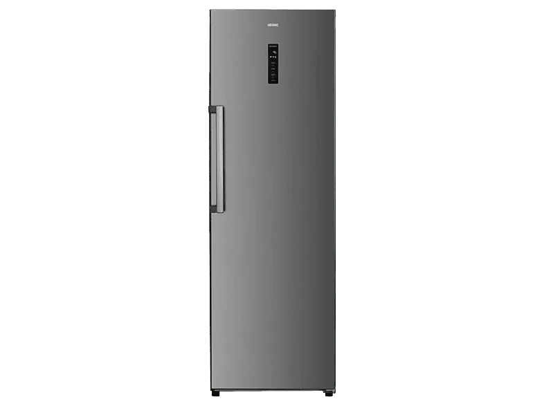 Frigorífico una puerta - KOENIC KFR 631 E NF IN, No Frost, 185 cm, 359 l, Touch Control, Inox