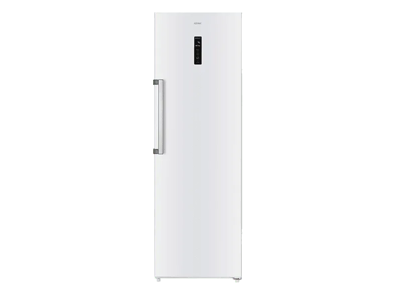 Frigorífico una puerta - KOENIC KFR 631 E NF W, No Frost, 185 cm, 359 l, Touch Control, Blanco