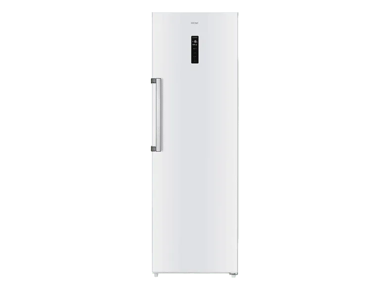 Congelador vertical - KOENIC KFZ 631 E NF W, 274 l, 184.3 cm Altura, Inverter, No Frost, Luz LED, Blanco