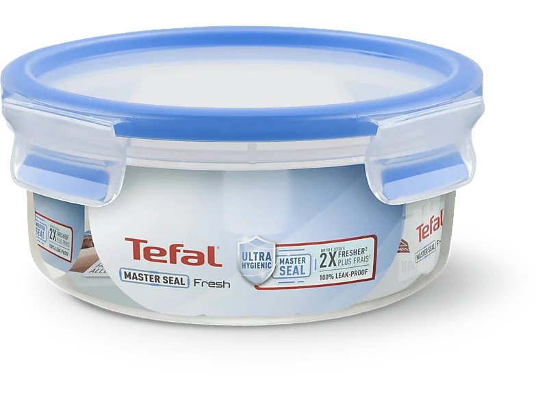 Tupper - Tefal Clip&Close K3022312, Redondo, 0.85 L, Plástico