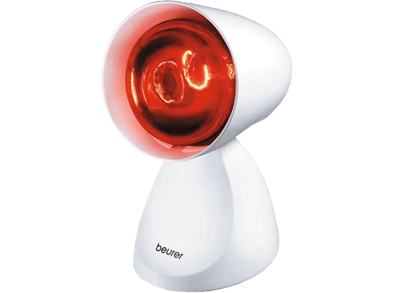 Lámpara infrarroja - Beurer IL 11, Potencia 100W, Ajustable en 5 posiciones, Blanco