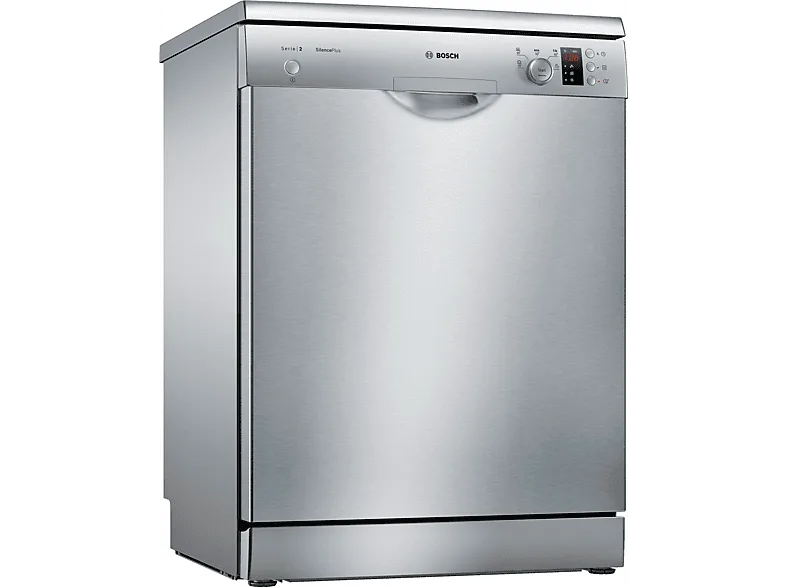 Lavavajillas - Bosch SMS25AI05E, Independiente, 12 cubiertos, 5 programas, 60 cm, Inox