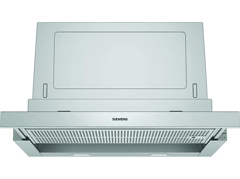 Campana telescópica - Siemens iQ300, Integrable, Acero inoxidable, Motor iQdrive™, A, Plata