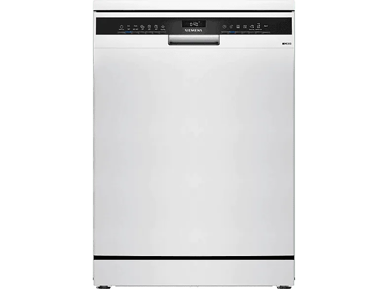 Lavavajillas - Siemens SN23EW03KE, 13 servicios, 6 programas , 60 cm, Home Connect, Blanco