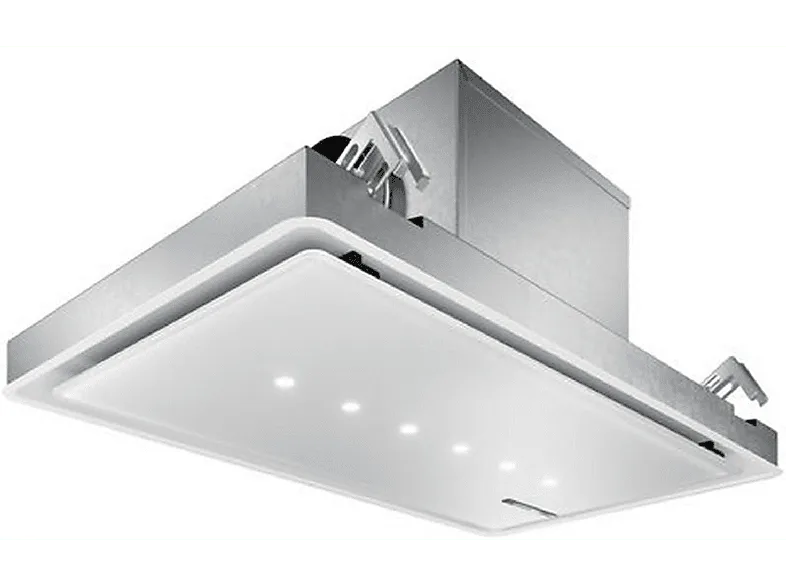 Campana grupo filtrante - Bosch DRC99PS20, Decorativa, Isla, 5 velocidades, 268 W, 640 m3/h, 41 dB, Control remoto, LED, Inox