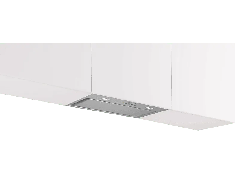 Campana grupo filtrante - Bosch DLN56AC50, 4 potencias, 645 m³/h, 52 cm, Acero inoxidable