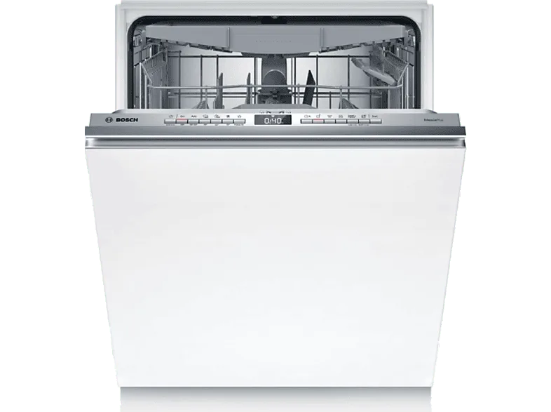 Lavavajillas integrable - Bosch SBH4ECX28E, Serie 4, 14 servicios, 6 programas, 60 cm, Home Connect, Silence Plus, Sin panelar