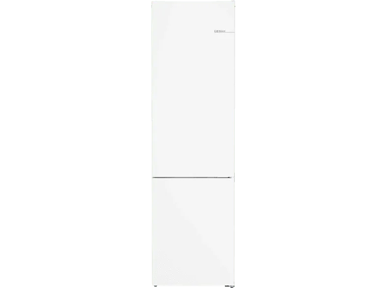Frigorífico dos puertas - Bosch KGN39VWDC, Serie 4, Total NoFrost, 203 cm, 368 l, Cajón VitaFresh, Sistema MultiAir Flow, Blanco (imagen 1 de 3)