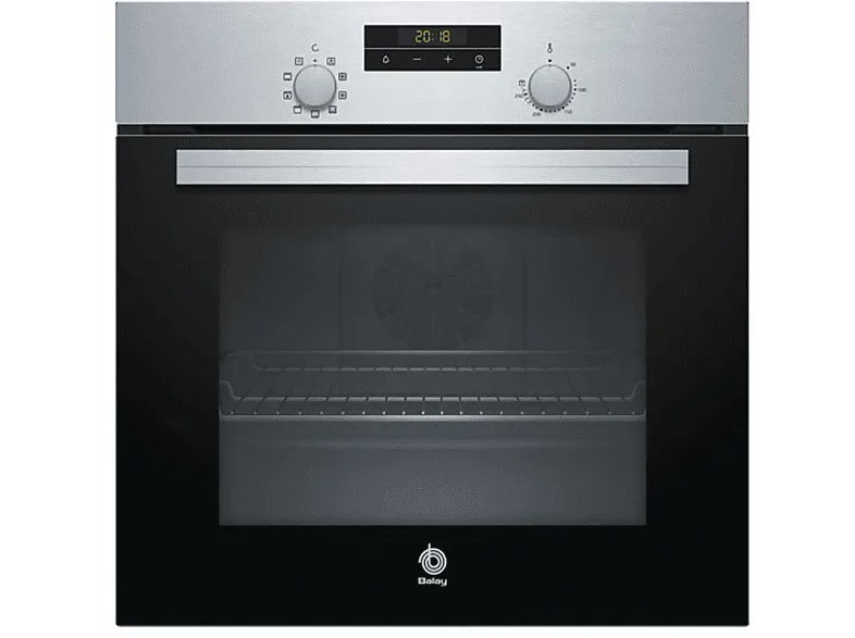 Horno - Balay 3HB2030X0, 66 L, Multifunción, 3300 W, Puerta abatible (imagen 1 de 3)
