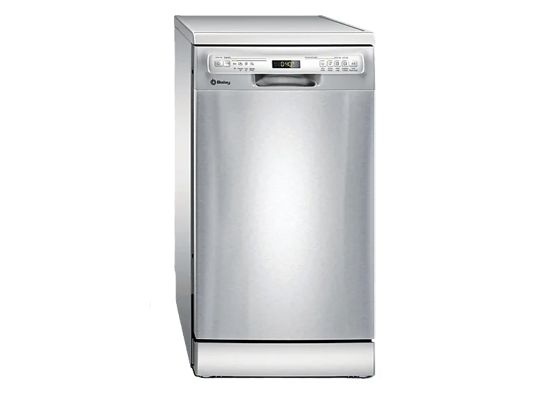 Lavavajillas - Balay 3VN4030IA, 10 servicios, 4 programas, 45 cm, Antihuellas, Display LED, Inox (imagen 1 de 3)