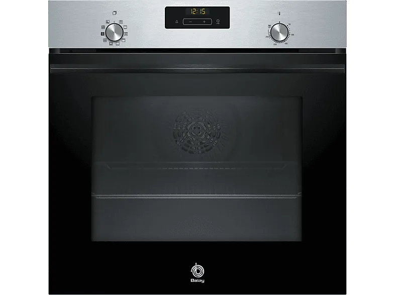 Horno a vapor - Balay 3HA4031X3, Multifunción, Limpieza por agua, 71 l, Aire Caliente 3D Profesional, Vapor Plus, 60 cm, Inox