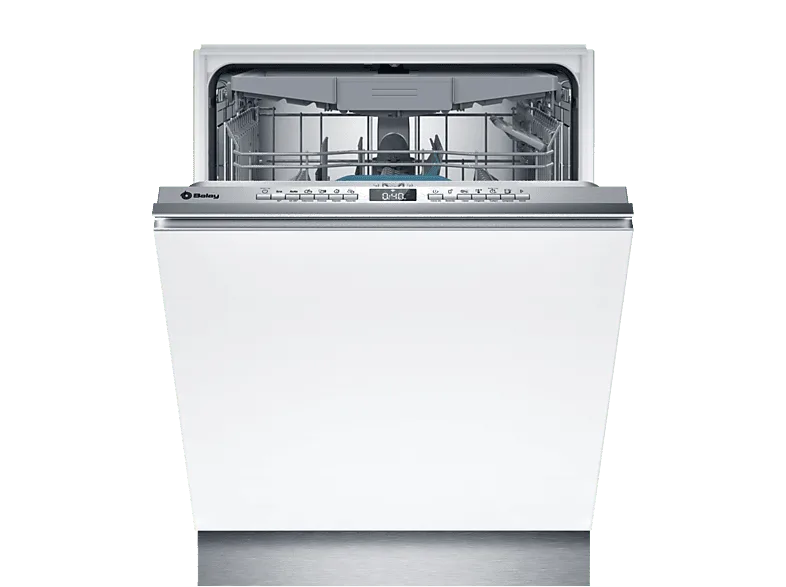 Lavavajillas integrable - Balay 3VF6360SA, 14 servicios, 6 programas, 60 cm, InfoLight, AquaStop, Sin panelar