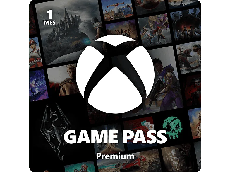 Xbox Game Pass Premium, 1 Mes, Para Series X S, One, PC, Android, iOS, Smart TV, Fire TV Stick, Meta Quest (Código de descarga)